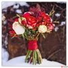 Kép 14/14 - Falinaptár 2026 Flowers lemeznaptár 30x30cm Realsystem 2026 kollekció!