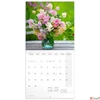 Kép 2/14 - Falinaptár 2026 Flowers lemeznaptár 30x30cm Realsystem 2026 kollekció!