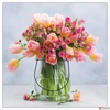 Kép 9/14 - Falinaptár 2026 Flowers lemeznaptár 30x30cm Realsystem 2026 kollekció!