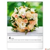 Kép 5/13 - Falinaptár 2026 Flowers 6087-FL spirálos 30×34cm Realsystem 2026 kollekció!