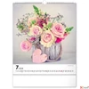 Kép 8/13 - Falinaptár 2026 Flowers 6087-FL spirálos 30×34cm Realsystem 2026 kollekció!