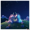 Kép 4/14 - Falinaptár 2026 Happy Unicorns 6097-HU lemeznaptár 30x30cm Realsystem 2026 kollekció!
