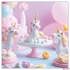 Kép 5/14 - Falinaptár 2026 Happy Unicorns 6097-HU lemeznaptár 30x30cm Realsystem 2026 kollekció!