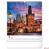 Kép 2/14 - Falinaptár 2026 Prague 6087-PR spirálos 30×34 cm Realsystem 2026 kollekció!
