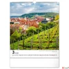 Kép 4/14 - Falinaptár 2026 Prague 6087-PR spirálos 30×34 cm Realsystem 2026 kollekció!