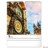 Kép 6/14 - Falinaptár 2026 Prague 6087-PR spirálos 30×34 cm Realsystem 2026 kollekció!