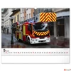 Kép 6/13 - Falinaptár Fire Trucks 2026 spirálos 48 × 33 cm Realsystem 2026 kollekció!