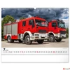 Kép 8/13 - Falinaptár Fire Trucks 2026 spirálos 48 × 33 cm Realsystem 2026 kollekció!
