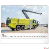 Kép 9/13 - Falinaptár Fire Trucks 2026 spirálos 48 × 33 cm Realsystem 2026 kollekció!