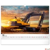 Kép 12/13 - Falinaptár Heavy Machines 2026 spirálos 48 × 33 cm Realsystem 2026 kollekció!
