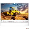 Kép 5/13 - Falinaptár Heavy Machines 2026 spirálos 48 × 33 cm Realsystem 2026 kollekció!
