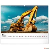 Kép 7/13 - Falinaptár Heavy Machines 2026 spirálos 48 × 33 cm Realsystem 2026 kollekció!