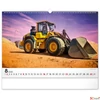 Kép 9/13 - Falinaptár Heavy Machines 2026 spirálos 48 × 33 cm Realsystem 2026 kollekció!