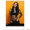 Kép 7/13 - Falinaptár Inked Girls 2026 spirálos 33 × 46 cm Realsystem 2026 kollekció!