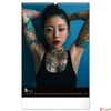 Kép 9/13 - Falinaptár Inked Girls 2026 spirálos 33 × 46 cm Realsystem 2026 kollekció!