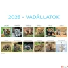 Kép 2/27 - Falinaptár lemez nagy 2026 Vadállatok