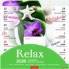 Kép 1/2 - Falinaptár mágneses 2026 T090 Relax Mágneses Toptimer 2026 kollekció!