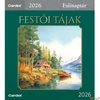 Kép 1/2 - Falinaptár nagy lemezes 2026 Festői tájak 30x30cm Cardex