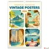 Kép 1/13 - Falinaptár Vintage Posters – T spirálos 33 × 46 cm Realsystem 2026 kollekció!