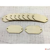 Kép 1/2 - Fatábla egyenes címtábla 3, 5cmx7cmx3mm 10db/cs