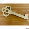 Kép 2/3 - Fatábla felirat, Fa figura kulcs 10cmx4.5cmx3mm 5db/cs