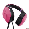Kép 3/6 - Fejhallgató mikrofonnal gaming TRUST GXT415 Zirox rózsaszín