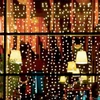Kép 1/2 - Fényfüggöny kültéri 400db microLED hidegfehér 2x2 m HOME