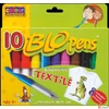 Kép 3/3 - Filctoll 10 készlet Blo Pens fújós textil filctoll - STANDARD Colours marker, filctoll 10+8 Blo Pens készlet
