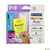 Kép 1/2 - Filctoll készlet Centropen Decor pen 7+2 dekorációs készlet pasztell
