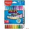Kép 1/2 - Filckészlet 20 Maped ColorPeps Duo kimosható 20színű készlet Írószerek MAPED 847010