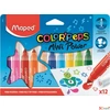 Kép 1/2 - Filckészlet 12 Maped ColorPeps Mini Jumbo 6,5mm kimosható 12db Írószerek MAPED 846612
