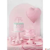 Kép 2/4 - Fólia lufi, szív, pink 18"/45cm