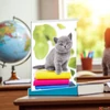 Kép 3/4 - Füzet 20-32 A5 sima Ars Una Cuki-Brit Röv. Sz. Macska (5305) 23 53613059 prémium minőségű füzet
