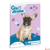Kép 1/2 - Füzet 20-32 A5 sima Ars Una Cuki-Francia bulldog (5426) 24 53614261 prémium minőségű füzet