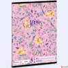 Kép 1/3 - Füzet 20-32 A5 sima Ars Una Fleur (5366) 24 virág 53613660 prémium minőségű füzet