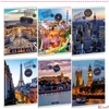 Kép 1/2 - Füzet 20-40 A5 sima Ars Una Cities Of The World (5223) 53152237 prémium minőségű füzet