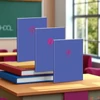 Kép 2/2 - Füzet 80-32 A4 sima Ars Una Violet Spring 53804457 Extra Kapcsos prémium füzet