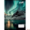 Kép 1/2 - Füzet A4 kockás 32 lapos COOL BY VICTORIA, Aurora borealis 87-32 ISVFC86