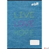 Kép 1/2 - Füzet A4 kockás 32 lapos COOL BY VICTORIA, Live-love-hope 87-32 ISVFC85
