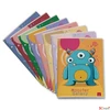 Kép 1/2 - Füzet A/4 Pigna Monster Galaxy 42 lapos vonalas margós