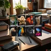 Kép 2/2 - Füzet A4 vonalas Blasetti 100g 38lap ANIMAL BLACK100 8632/1R  [8007758100466]