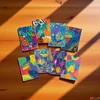 Kép 2/2 - Füzet A4 vonalas Blasetti 100g kemény fedeles 38l KAOS 8477/1R 8477/1R
