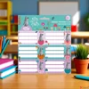Kép 3/3 - Füzetcímke Ars Una 3x6db 24'' Cute Animals-kitten (5368) 24 cica 53833686 Öntapadós - egy csomagban külön