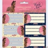 Kép 1/2 - Füzetcímke Ars Una 3x6db 24'' Wild and Free (5359) 24 Ló 53833594 Öntapadós - egy csomagban külön