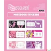Kép 1/2 - Füzetcímke Pulse 30db-os Girls Iskolai papírok Pulse 220259