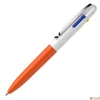 Kép 1/4 - Golyóstoll 0,5mm Schneider nyomógombos, négyszínű, Take 4 Neon, narancs-fehér