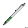 Kép 4/5 - Golyóstoll 0,6mm Granit nyomógombos, vegyes színű fogórész D550, kék