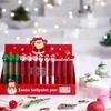 Kép 1/4 - Golyóstoll kék Marry Christmas Kistályok M-9067