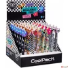 Kép 1/2 - Golyóstoll radírozható 0,5mm Cool Pack Girls II. 8 minta kék íráskép Colorino