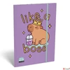 Kép 2/2 - Gumis mappa A4 Lizzy 26 Lollipop Capybara 